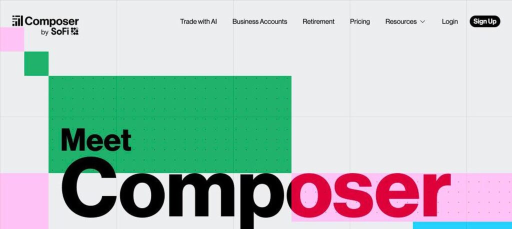 Composer homepage screenshot